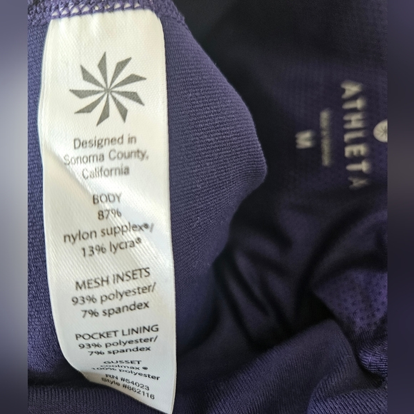 Athleta Womens 2 In 1 Skirt Capri Leggings - Picture 5 of 8